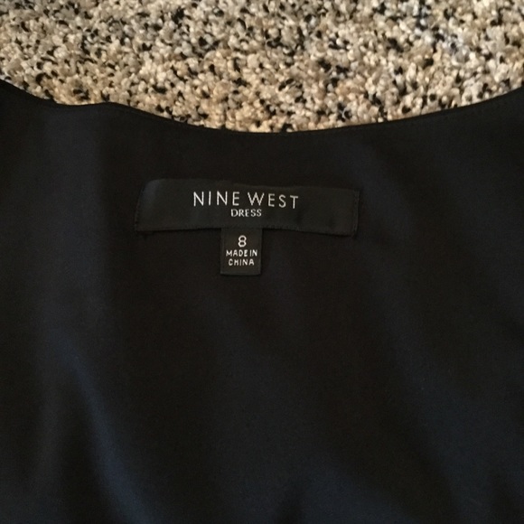 Nine West Black Dress Size 8 - Picture 7 of 8